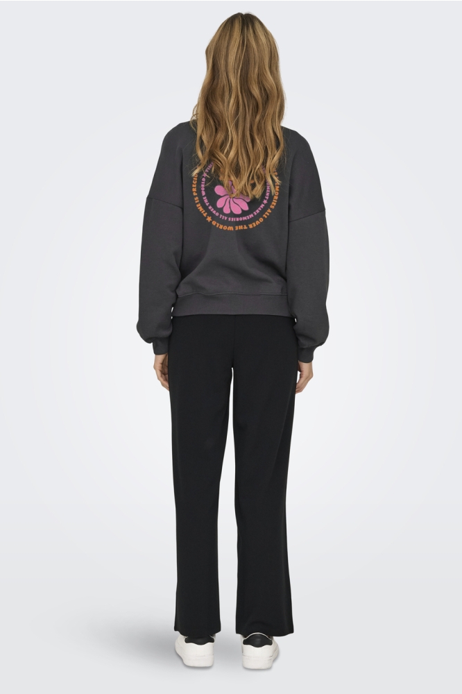 ONLNOMI ROCK L/S CS SWT 15322092 PHANTOM/MAKE MEMOR